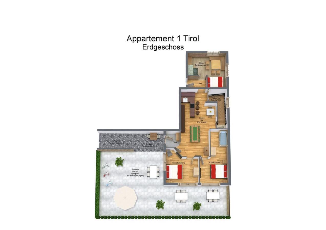 Angerer Alpine Suiten und Familienappartements Tirol Reith im Alpbachtal Exterior foto